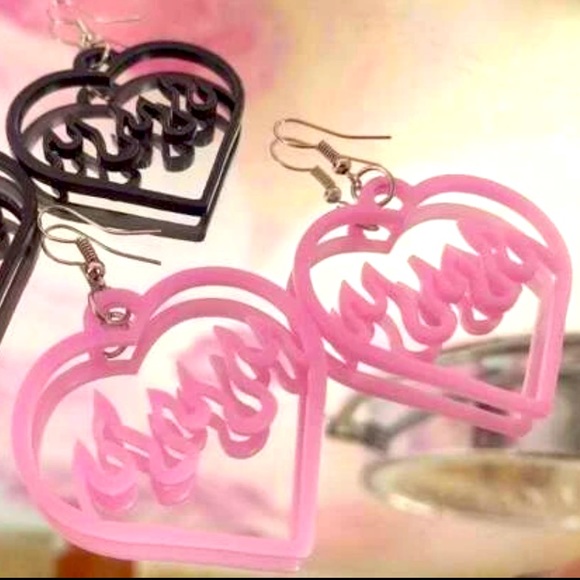 Heart earrings - Picture 1 of 8